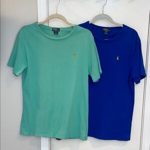 Boys Set of 2 Polo Ralph Lauren Embroidered Logo TShirts